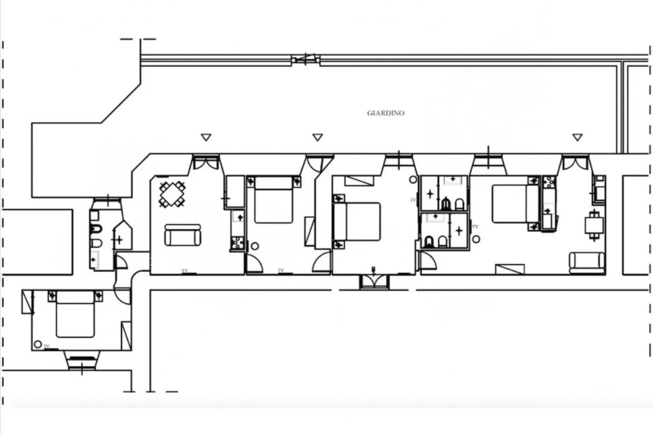 New-Big Honey Colosseum 4Bdr + 2Sofa Bed A/C Rome Buitenkant foto